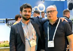 Javier Lomas from Sigrow together with Jaron Link from Future Crops.